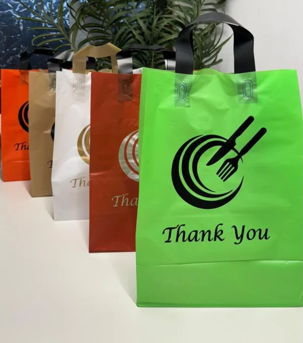 Custom Loop Handle Bag (with card base)